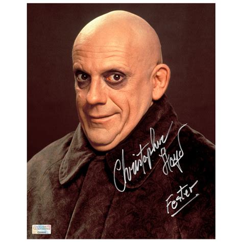 Christopher Lloyd Autographed Addams Family Uncle Fester 8x10 Photo – Celebrity Authentics