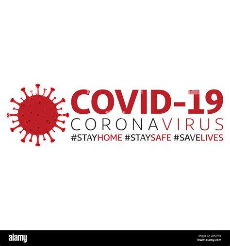 New Coronavirus Covid-19 concept design logo vector illustration Stock ...