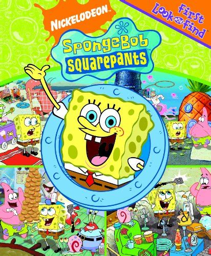 Spongebob Squarepants First Look and Find Book The Fast Free Shipping ...