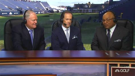 Mike Tirico makes his NBC Sports debut at the 2016 British Open - YouTube