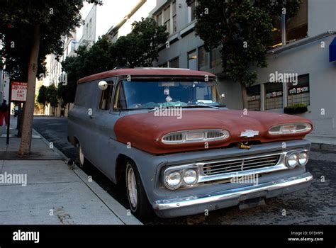 Vintage Chevy Pickup truck Stock Photo - Alamy