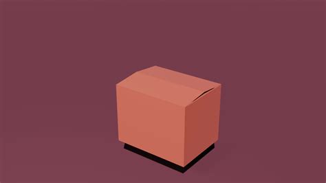 animated open cardboard box. 3D. on maroon background and green screen 20740556 Stock Video at ...