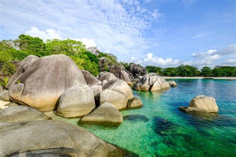 Tanjung Tinggi Beach In Belitung, Indonesia