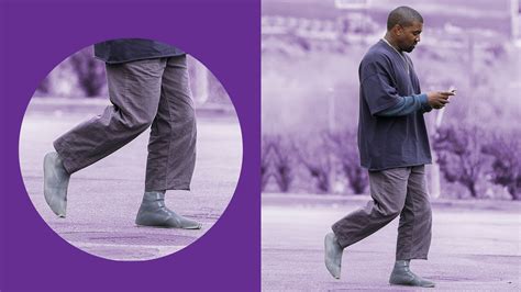 What’s Up with Kanye West’s New Sneaker Socks? | GQ