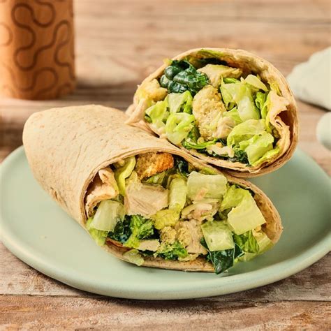 Chicken Caesar Salad Wrap