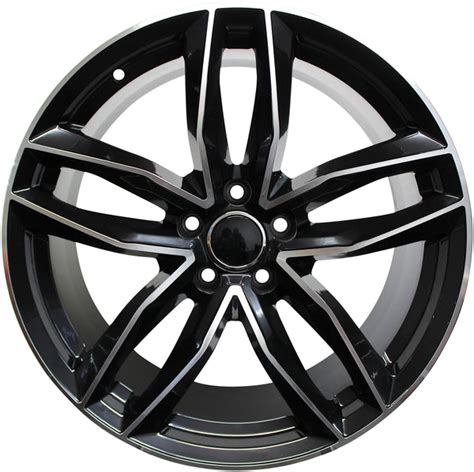 20 Inch Audi Rims A4 A5 A6 A7 A8 S4 S5 S6 S7 S8 RS5 RS6 RS7 Black ...