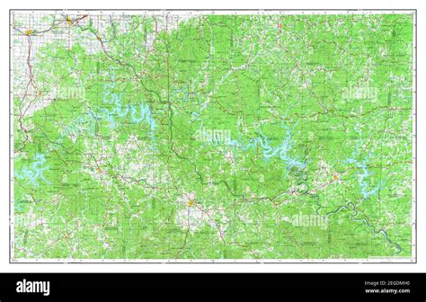 Harrison, Arkansas, map 1958, 1:250000, United States of America by ...