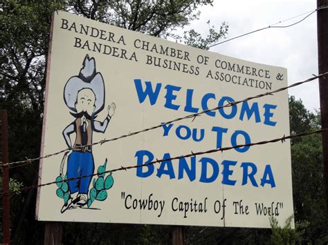 Geographically Yours Welcome: Bandera, Texas