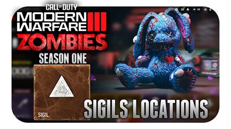 Sigils locations in Modern Warfare Zombies (MWZ) - YouTube