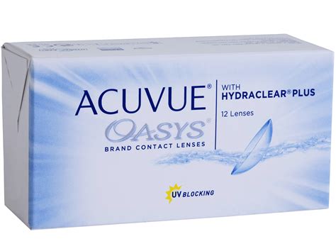 Acuvue Oasys 12 Pack - Hydraclear Plus 12 Pack | LensDirect