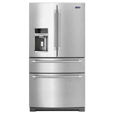 Shop Maytag 26.2-cu ft French Door Refrigerator with Single Ice Maker ...