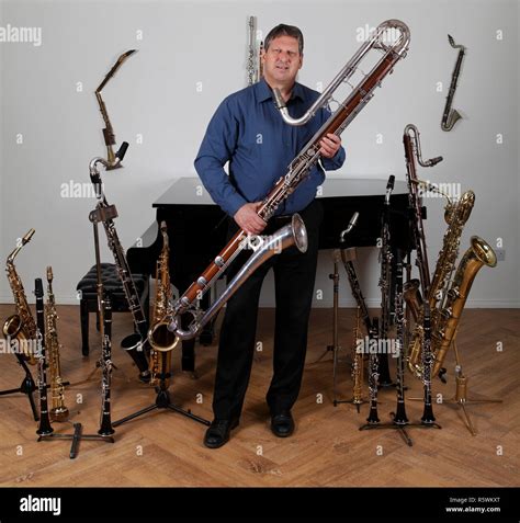 Bb contrabass clarinet hi-res stock photography and images - Alamy