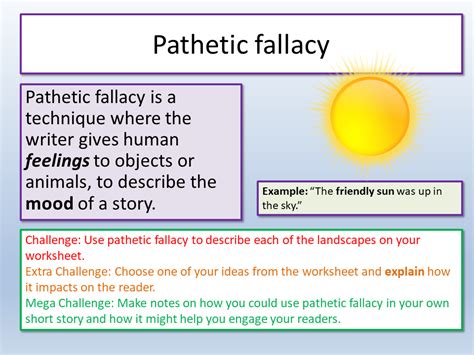 Creative Writing Pathetic Fallacy – EnglishGCSE.co.uk