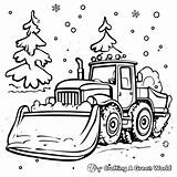 Snow Plow Coloring Pages  Free & Printable sketch template