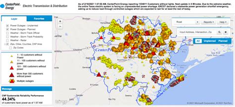 Txu Power Outage Map Texas - Map