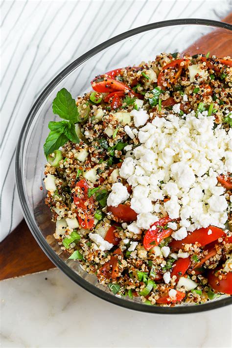 Quinoa Tabbouleh Salad - Peanut Butter Fingers