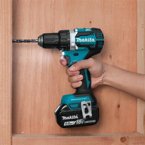 MAKITA Drill Kit, Cordless, 0 in-lb to 530 in-lb, 1/2 in Chuck Size - 54PC59|XFD12T - Grainger