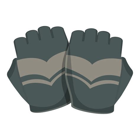 Work sport gloves icon cartoon vector. Protection pair 14317531 Vector ...