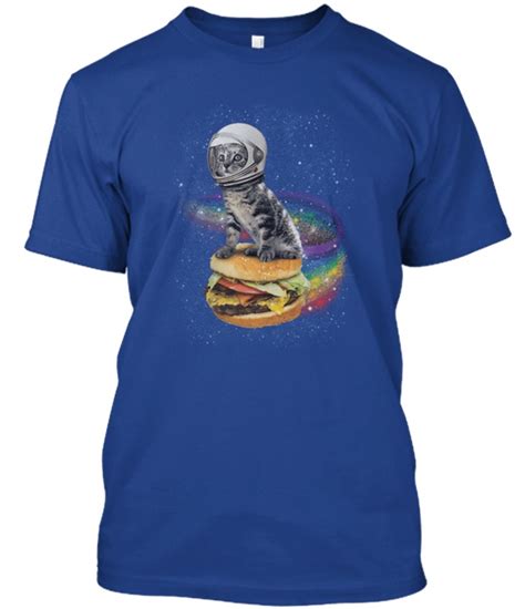 RAINBOW BURGER CAT - T-Shirt Zone