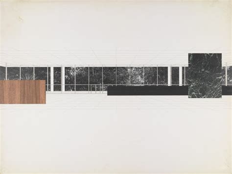 The Master Composer: 17 Collages and Drawings by Ludwig Mies van der Rohe - Architizer Journal