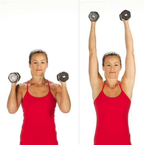 Overhead Shoulder Press | Just in Time For Summer! 21-Day Arm-Sculpting ...