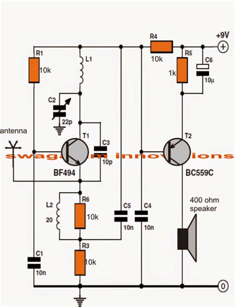 Simple Transistor Radio Circuit