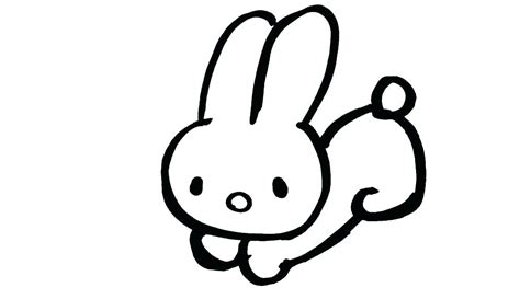 Cartoon Rabbit Drawing Easy ~ Bunny Rabbit Drawing Cute Kids Easy Simple Easter Face Drawings ...