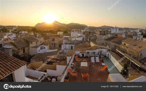 Panorama of Alcudia Old Town in Majorca Mallorca — Stock Photo © Romas_ph #132113332