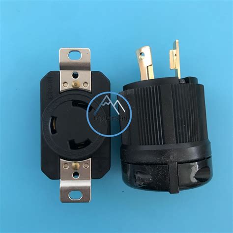 NEMA L5-30P L5-30R Male Female 30A 125V Twist Locking Electrical Plug Connector | eBay