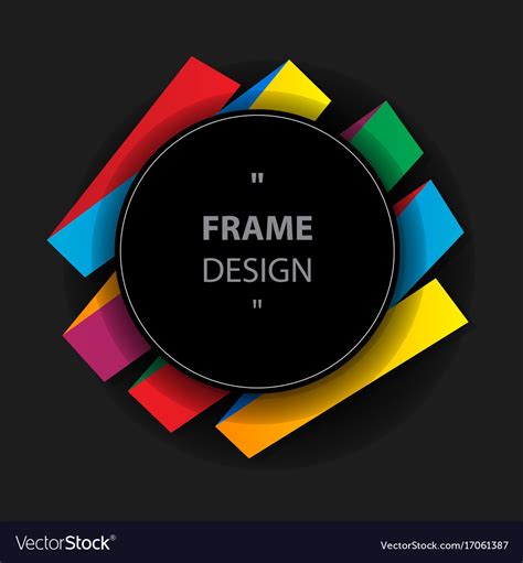 Graphic frame Royalty Free Vector Image - VectorStock