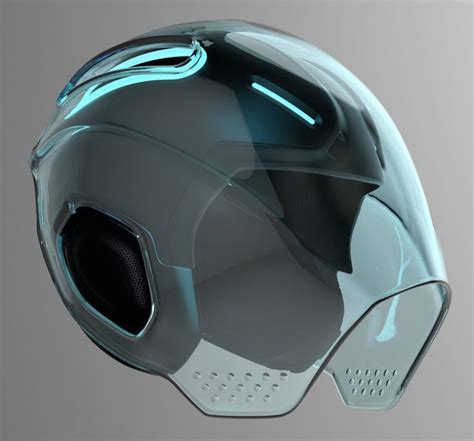 Tron Legacy: Light Suit Costume | Futuristic helmet, Helmet concept ...