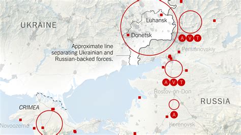 How Russia’s Military Is Currently Positioned - The New York Times