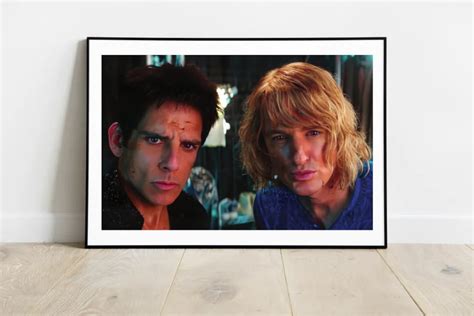 Zoolander Movie Poster Files in the Computer Scene Ben - Etsy