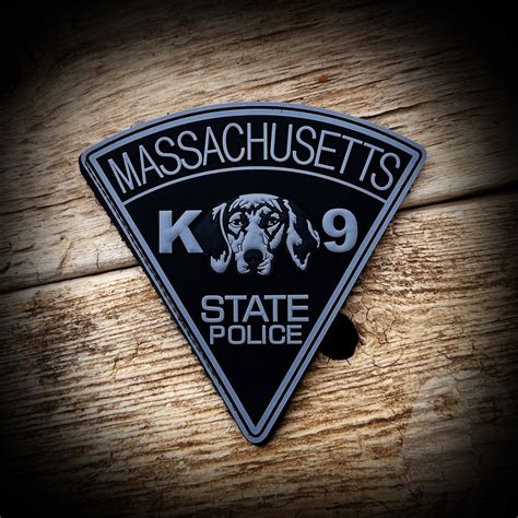 HOUND K9 - Mass State Police K9 Hound Patch- Authentic – GHOST PATCH