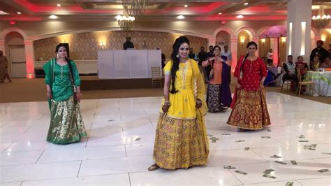 Dance performance at a punjabi wedding - YouTube