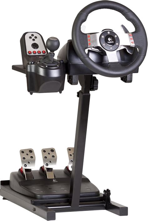 The Ultimate Steering Wheel Stand in Black - suitable for Logitech, Xbox, Madcatz and ...