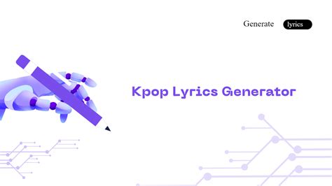 AI K-Pop Lyrics Generator [Free, Unlimited] - Generate Lyrics