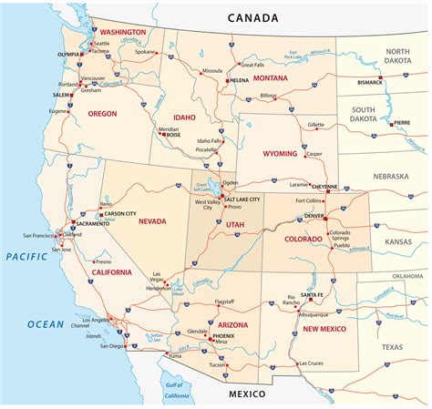 Map Of Western United States Mappr, 60% OFF | www.elevate.in