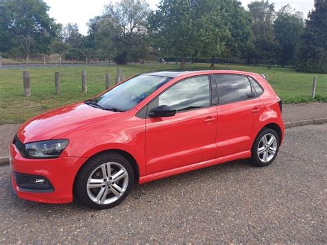 RED VOLKSWAGEN POLO R LINE TSI 2013 | in Broxbourne, Hertfordshire ...