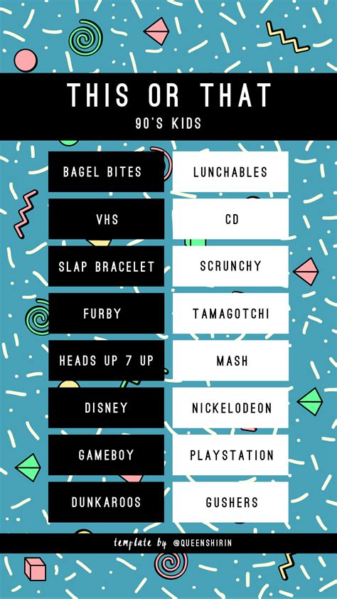 Instagram Story Template This Or That Food Edition - All Are Here