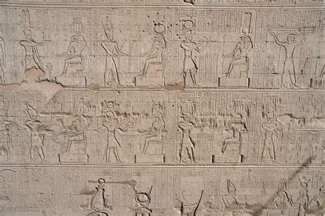 Temple Of Esna Temple Of Khnum Hieroglyphs Ancient Egypt Stock Photo - Download Image Now - iStock