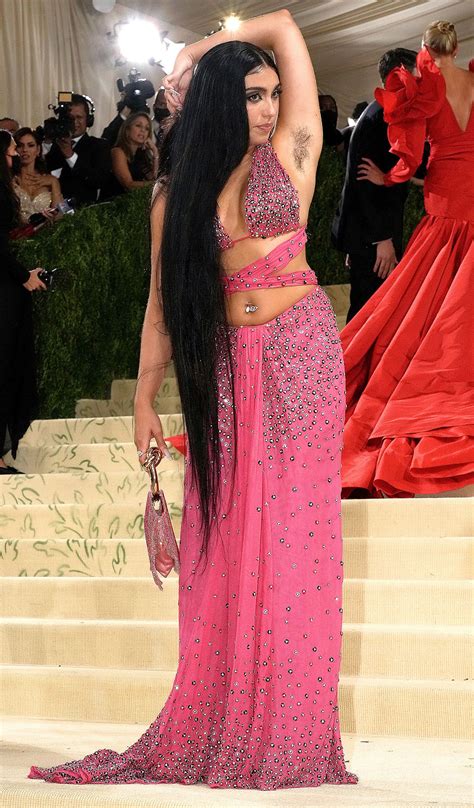 Madonna's Daughter Lourdes Leon Shows Skin at 2021 Met Gala Debut