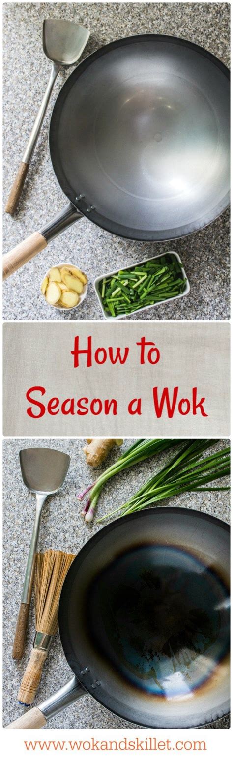 How to Season a Wok | A step-by-step guide by Wok & Skillet | Wok, Recipes from heaven, Foreign food