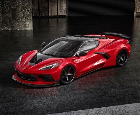 2020 Corvette C8 Z06 Rendered, Looks Like a Road-Going C8.R - autoevolution