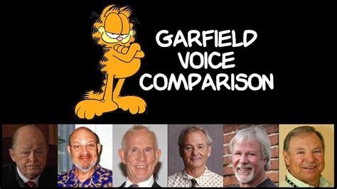 Garfield Voice Comparison (REUPLOADED) - YouTube