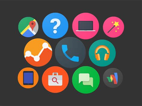 Material Design Icons Set - Website Icons by Samy on Dribbble