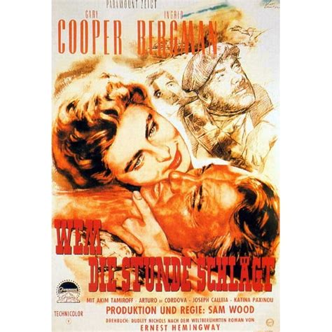 For Whom the Bell Tolls - movie POSTER (Style H) (11" x 14") (1943) - Walmart.com - Walmart.com