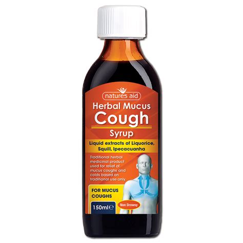 Herbal Mucus Cough Syrup 150ml: The Natural Dispensary