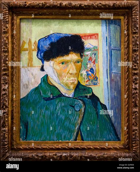 Vincent Van Gogh Self Portrait With Bandaged Ear