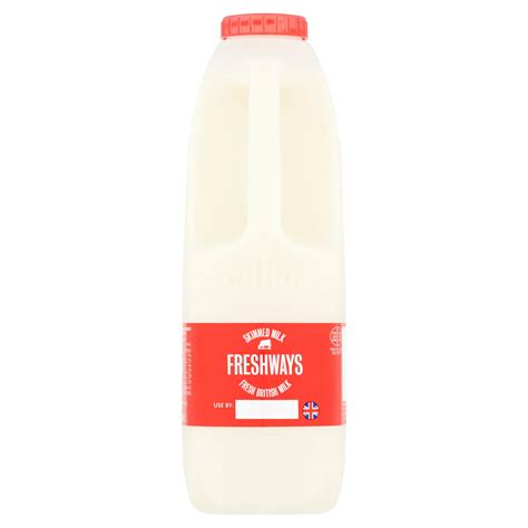 Freshways Skimmed Milk 1 Litre | Milk | Iceland Foods